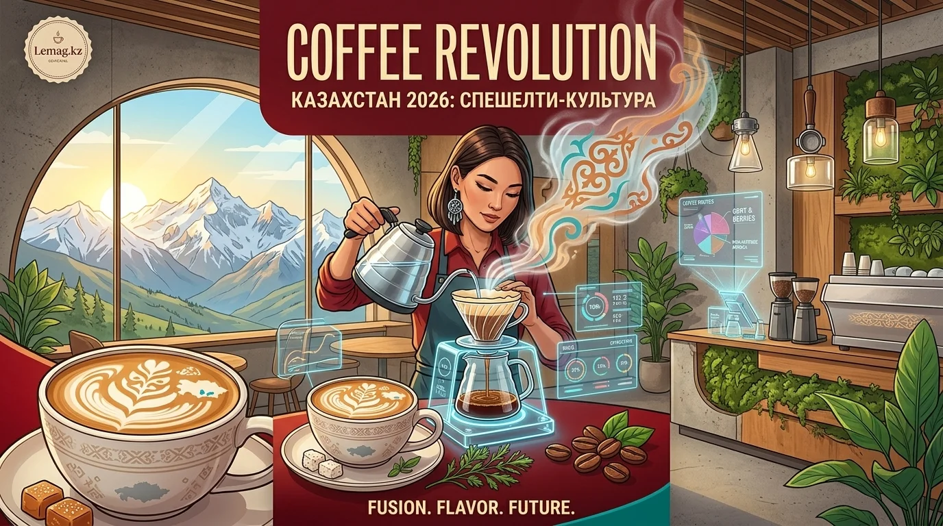 Кофейная революция: Как спешелти-культура в Казахстане стала новым искусством жизни